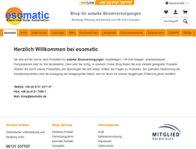 Tablet Screenshot of esomatic.de